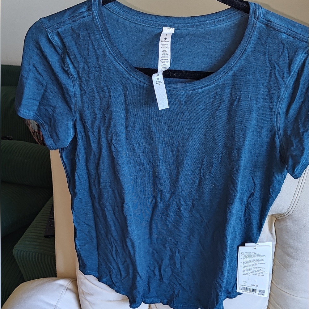 Lululemon Love Crew Fade NWT! Sz 4